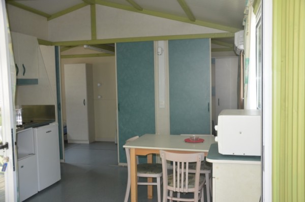 Chalet - 1 bedroom - 25m² - air conditionning 3 Ppl. - Homair-Marvilla - Camping Green Park