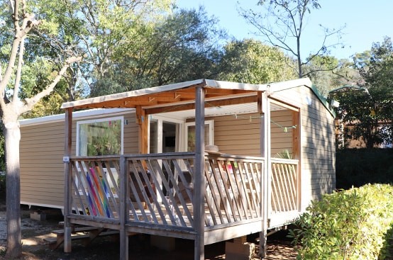 Mobile-Home Azur 4- 26m² - 2 bedrooms 1/4 Ppl. - Campasun Camping Mas de Pierredon