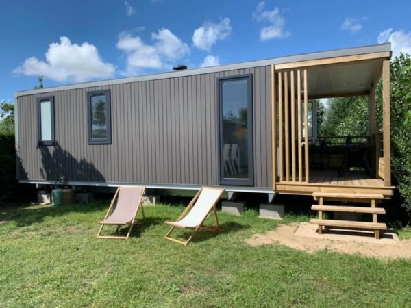 Mobile home Florida 2 bedrooms - 28m² - TV 4 Ppl. - Camping Le Bois Joly