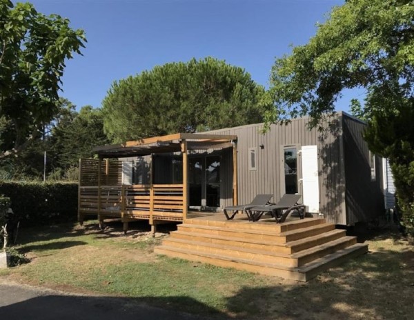 Mobile-home Paradisus 3 bedrooms - 40m² - TV 6 Ppl. - Camping Le Bois Joly