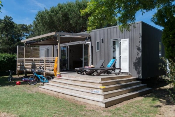 Mobile-home Paradisus 2 bedrooms - 40m² - TV 4 Ppl. - Camping Le Bois Joly