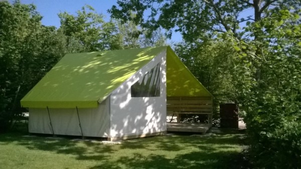 Tent SAHARI 2 bedrooms 17m2 1/4 Ppl. - Camping Les Charmes