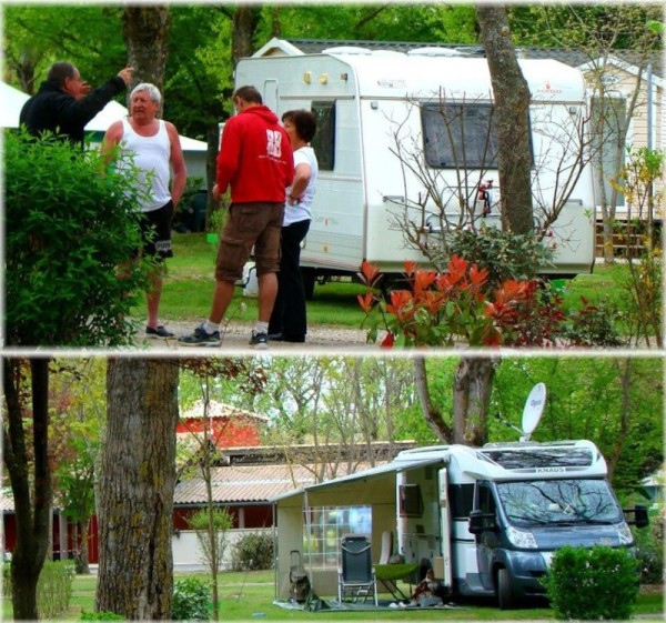 Large Comfort  Package (pack electricity, water and drainage point) 2 Ppl. - Camping du VIADUC