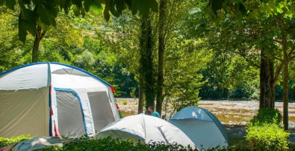 Riverside pitch 2/6 Ppl. - Camping Canoë Gorges Du Tarn