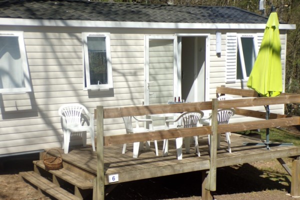 Mobile home 3 bedrooms 6/8 Ppl. - Camping LES 3 SOURCES