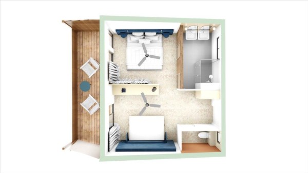 Junior suite with terrace - Dimitile Hôtel & Spa