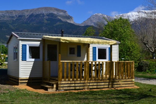 Mobilhome 5 personnes (26m²) - 3 chambres (1 lit 140 + 3 lits 90) 1/5 Pers. - Camping Pré Rolland