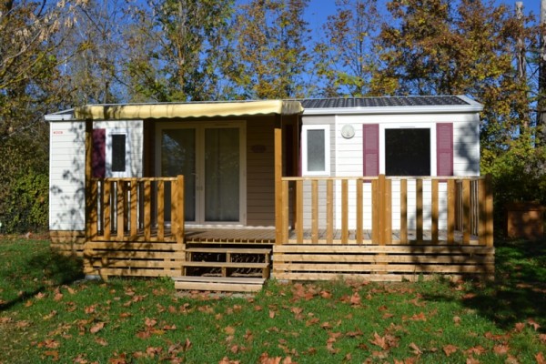 Mobilhome 6 personnes (33m²) - 3 chambres (1 lit 140 + 4 lits 90) 1/6 Pers. - Camping Pré Rolland
