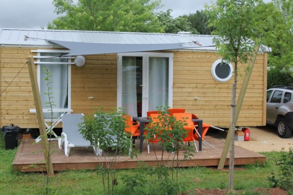 Mobil-home Cottage 28 m² 4/6 Pers. - Camping AU P'TIT BONHEUR