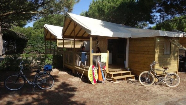 Sahari Tent / 2 bedrooms 2/4 Ppl. - Camping Eden Villages L'Océan & Spa