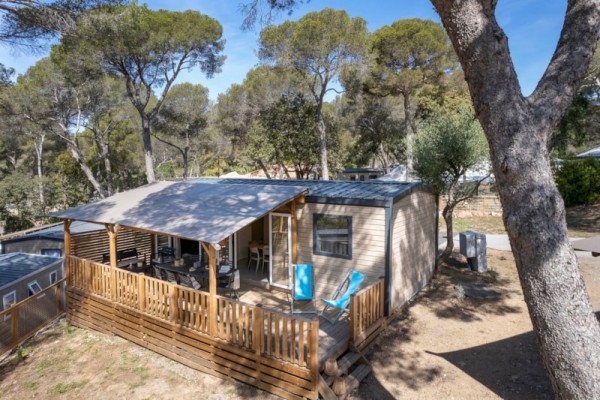 Cottage Belvédère 3 bedroom - air-conditioning Premium 6 Ppl. - YELLOH! VILLAGE - Camping Plage du Dramont