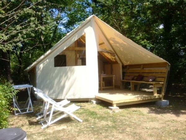 Tent Nature Lodge (without toilet blocks) 4 Ppl. - CAMPING LA SOURCE
