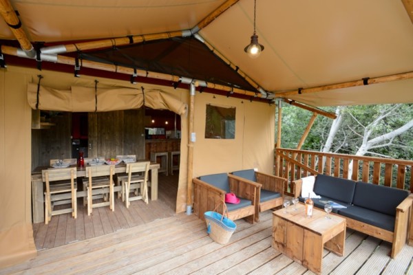 Tent Ciela Nature Lodge  - 2 bedrooms 5 Ppl. - Camping Arc en Ciel