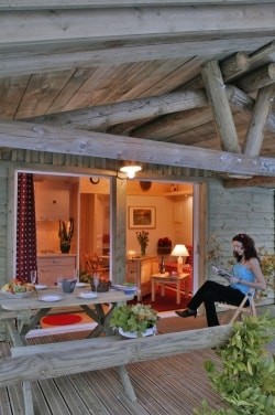 Chalet Griotte 30m² 2 bedrooms 5/6 Ppl. - Camping Les Cerisiers du Jaur
