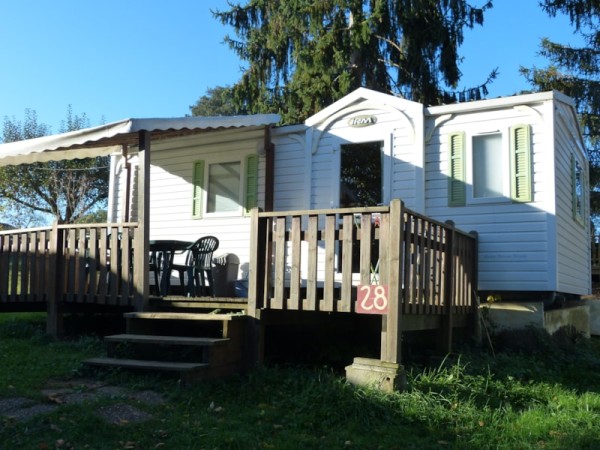 Mobilhome 28 m² 1/6 Pers. - Camping Le Parc