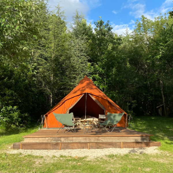 Glamping tent 2 pers. 1/2 Ppl. - Camping Port Sainte Marie