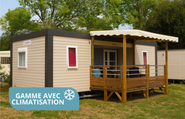 GRAND CONFORT 4 pers 4 Pers. - Camping LANDES BLEUES