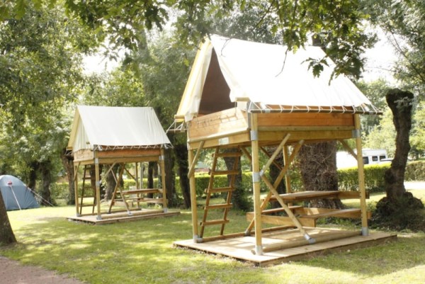 Bivouac Tent Standard 1 bedroom (without toilet blocks) 2 Ppl. - Flower Camping du Port Caroline