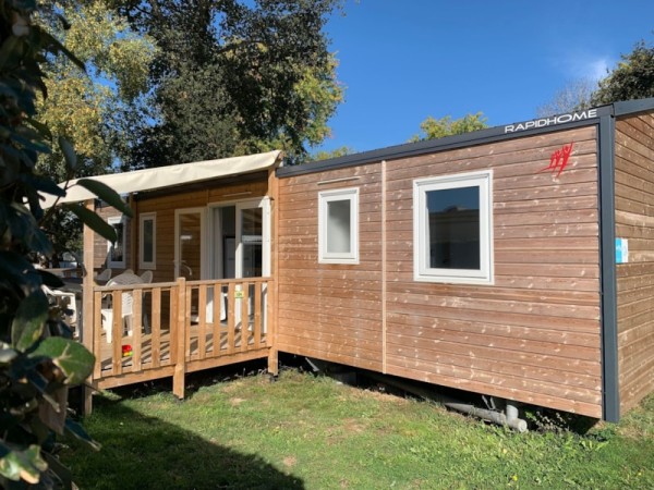 Mobile home 8/10 pers. 2 bathrooms - 4 bedrooms 8/10 Ppl. - Camping L'Étang du Pays Blanc