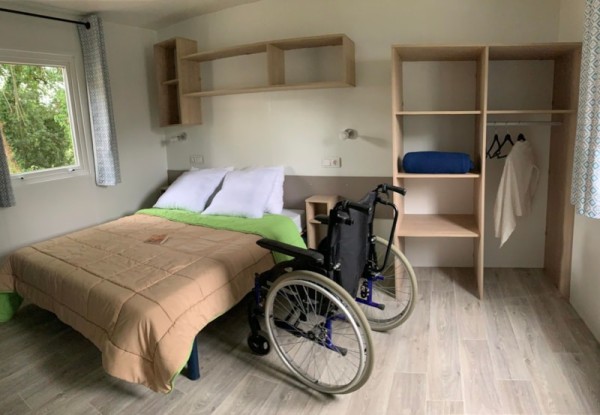 Mobil-home - adapted to the people with reduced mobility 4/6 Ppl. - Camping L'Étang du Pays Blanc
