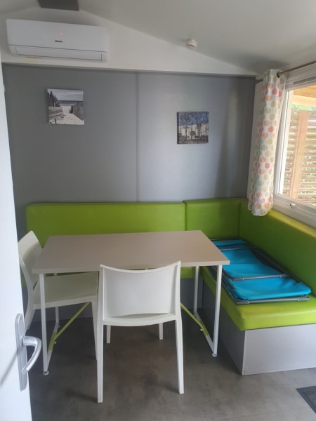 MOBIL-HOME O'HARA 4 personnes 28m² 1/4 Pers. - Camping d'Auberoche
