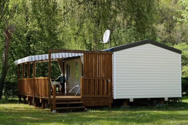 MOBILHOME TRIGANO Confort 32 m², 4 personnes 1/4 Pers. - Camping d'Auberoche