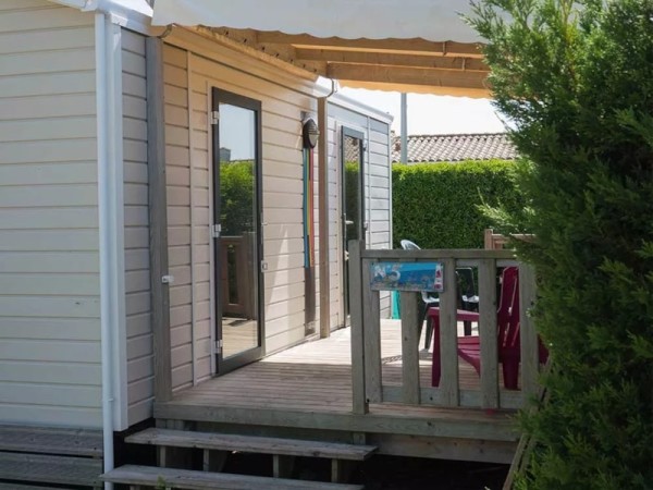 Mobil-home Luxe - 1 chambre 22m² 2/3 Pers. - Camping Les Pérouses du Phare