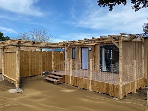 New "QUARTIER PREMIUM" Mobile home 3 bedrooms 1 bathroom 6 Ppl. - Camping de la Baie