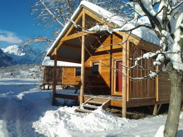Les chalets Huttopia de Bourg-St-Maurice