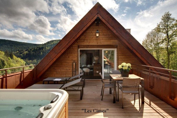 The 'TOP SUITES' with outdoor hot tub... - access to the spa included - Hostellerie La Cheneaudière & Spa - Relais & Châteaux