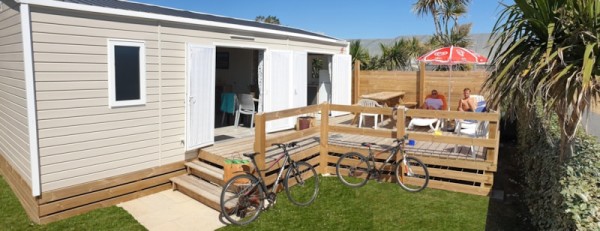 Mobil-Home Cottage 2 chambres - 30m² 1/4 Pers. - Camping Le Grand Large