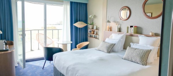 Double room - Classic with ocean view - Thalazur Royan - Hôtel & Spa