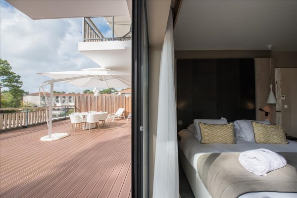 Suite - Deluxe with terrace - Thalazur Arcachon - Hôtel & Spa