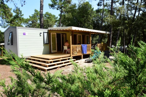 Cottage SUNSET (3 Rooms) 7/8 Ppl. - Airotel Camping de La Côte d'Argent